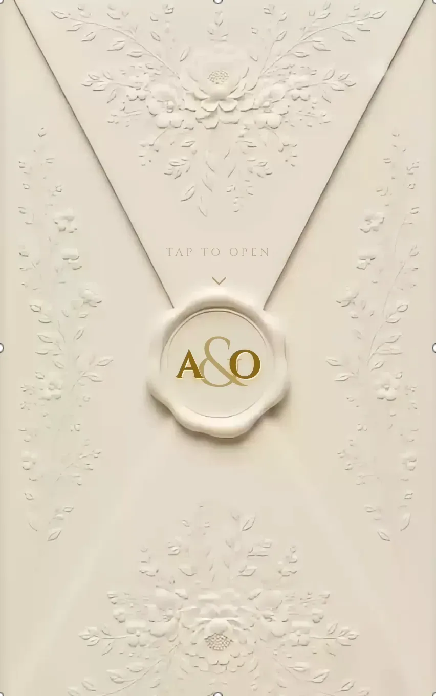 The Eternal Duas Muslim Couple Wedding Invitation Website | Smart RSVP